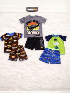 3 Pc Boys Outfit Bundle NASA Carter’s Sol Swim Size 4/5